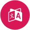 Language translation icon